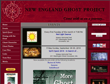 Tablet Screenshot of neghostproject.com